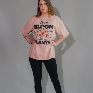 Bloom Oversized Tee - Dusty Pink